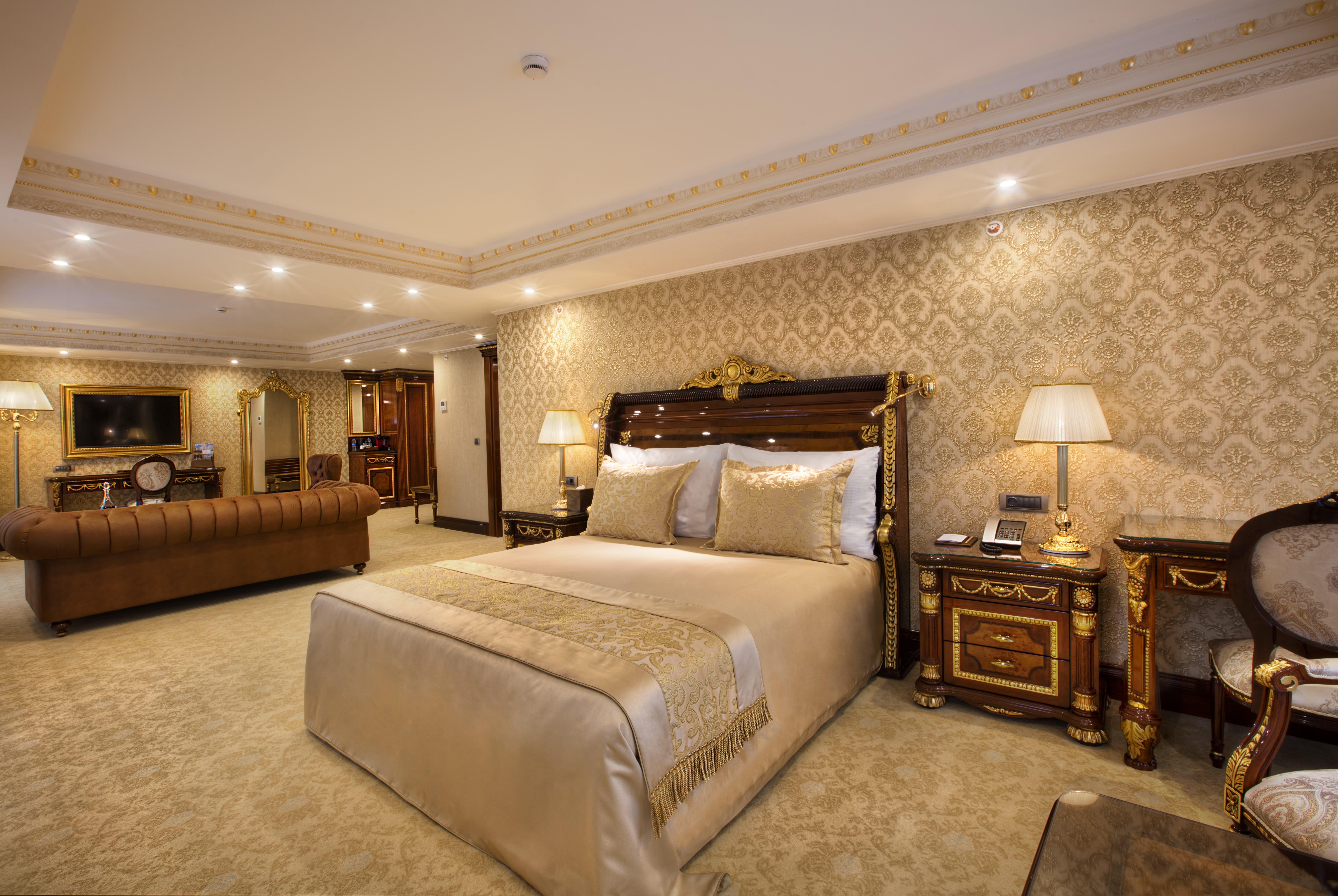 Ottoman'S Life Hotel Deluxe Istambul Exterior foto A bedroom at the Four Seasons Hotel, London